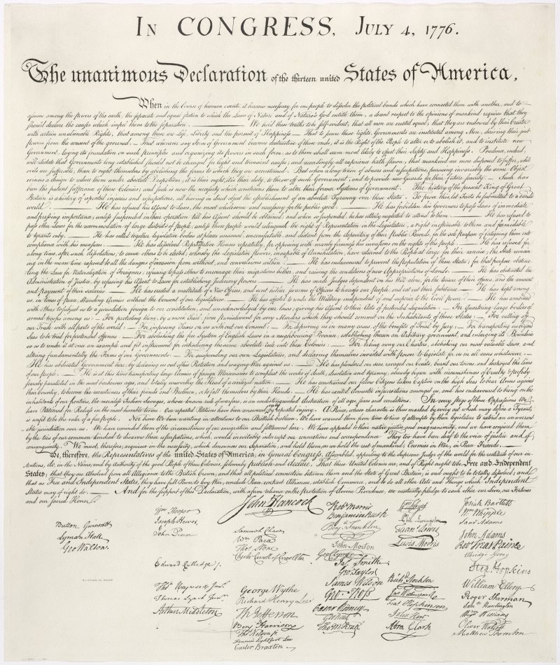 Declaration of Independence  www.RC123.com