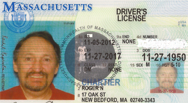 Motorcycle License - Partial view  - www.RC123.com
